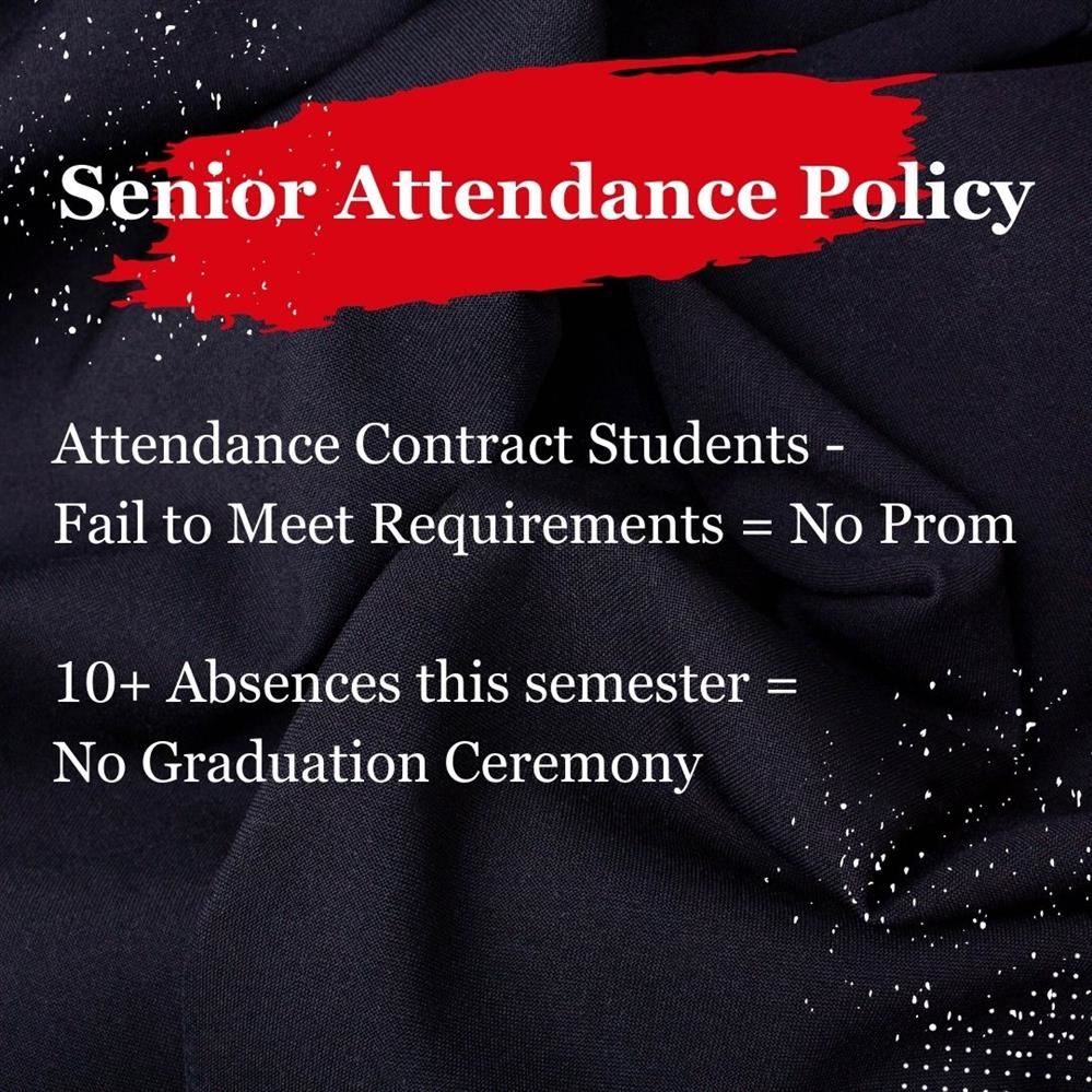 Attendance Policy for seniors